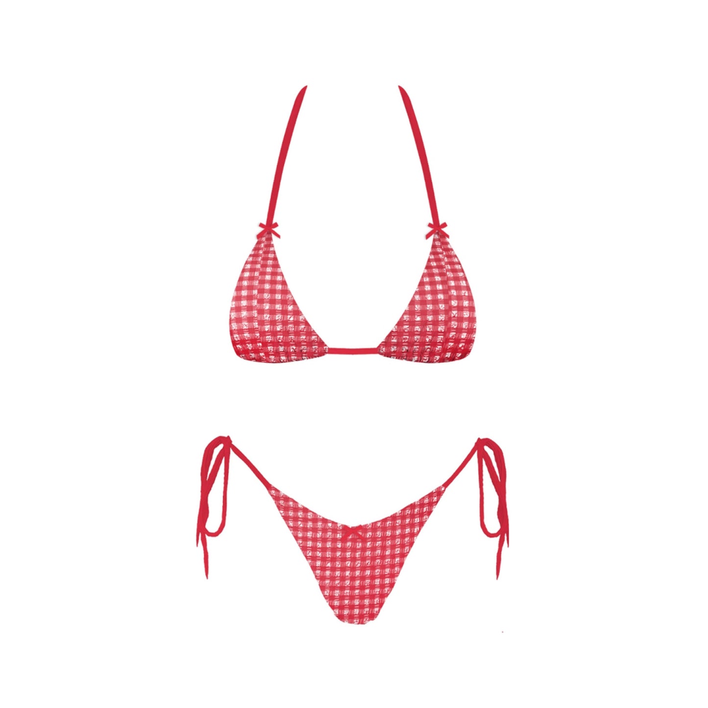 *NEW* - Sundaze Brunch - Forever August Bikini Set - Red Gingham