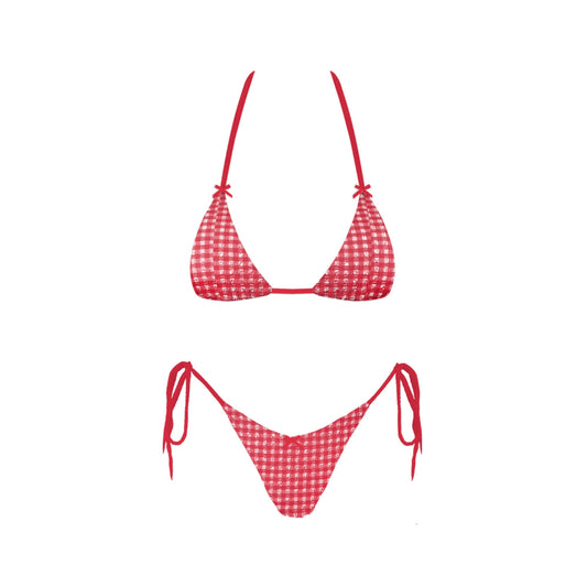 *NEW* - Sundaze Brunch - Forever August Bikini Set - Red Gingham