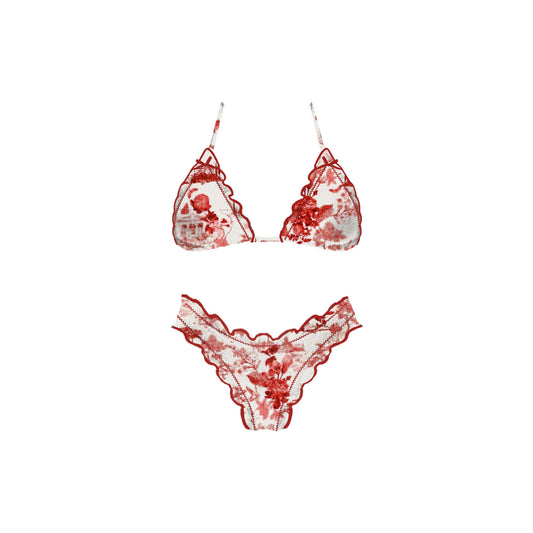 *NEW - Sundaze Brunch - Wave Catcher Bikini Set - Red Floral