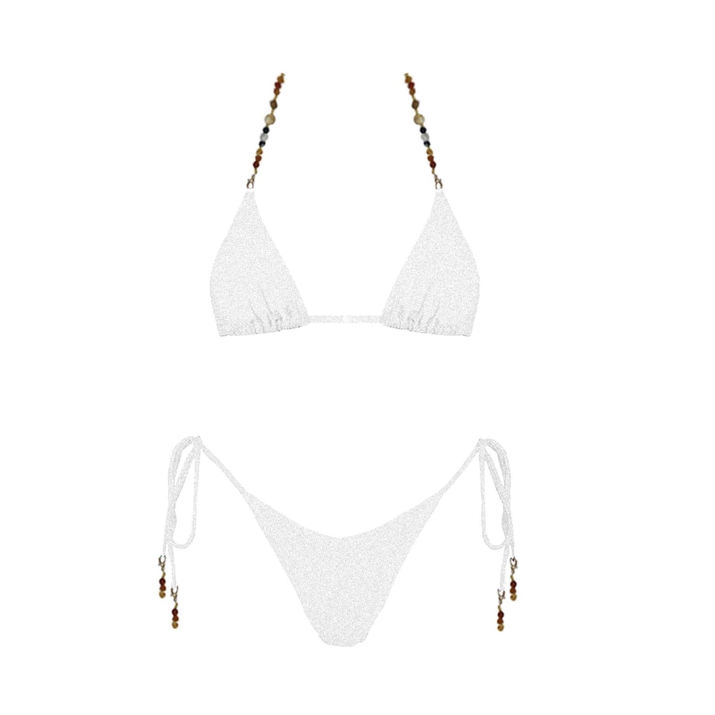 *NEW* - Sundaze Brunch - Take me to AZ Bikini Set - White