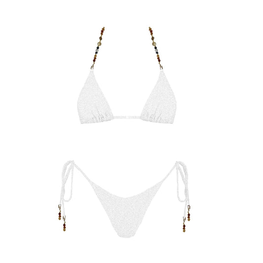 *NEW* - Sundaze Brunch - Take me to AZ Bikini Set - White